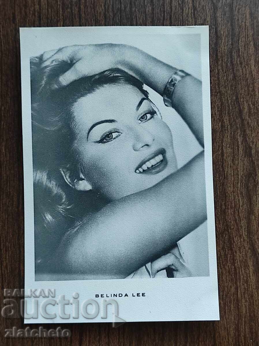 Bulgarian postcard - Belinda Lee