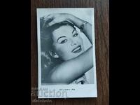 Carte poștală bulgară - Belinda Lee