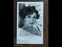 Carte poștală bulgară - Gina Lollobrigida