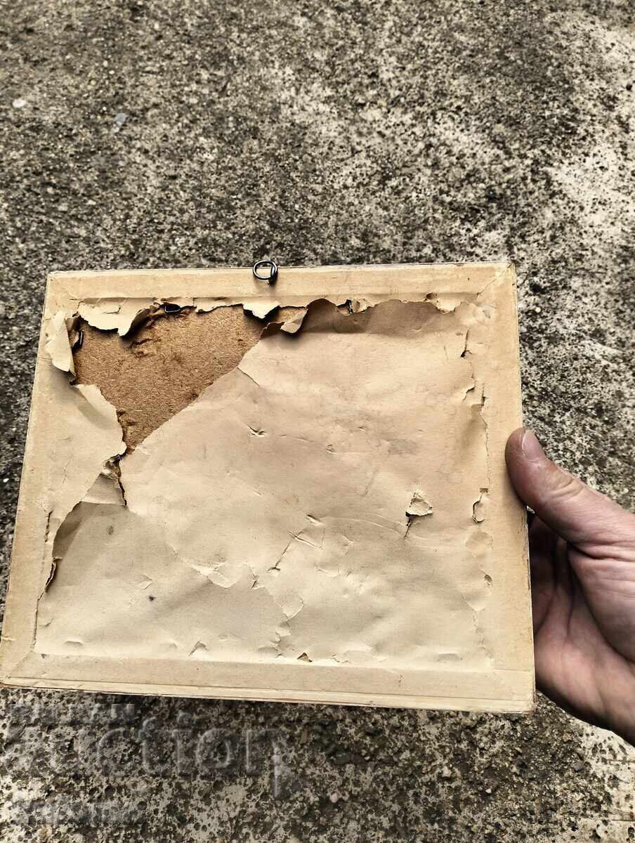 Old color graphic, signed - 6