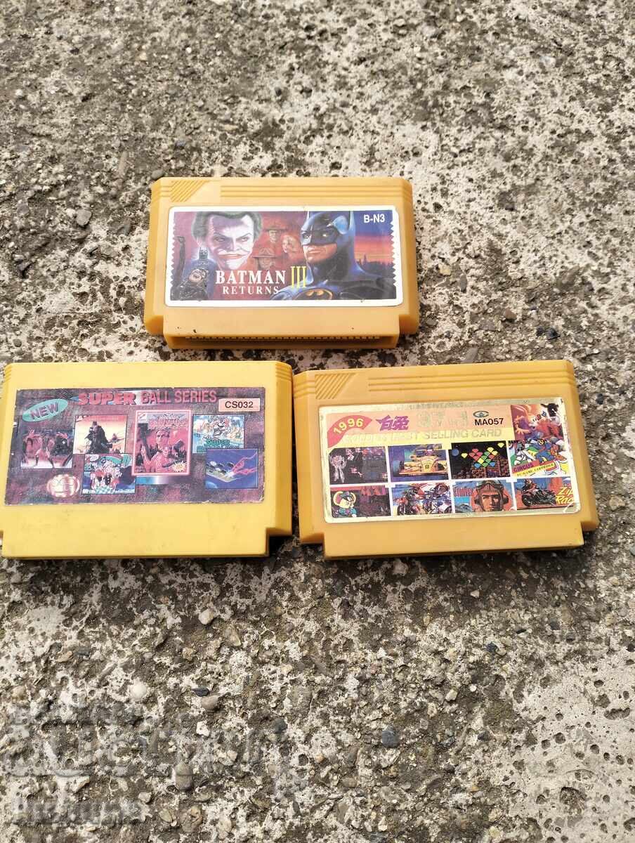 Old floppy disks for an electronic game