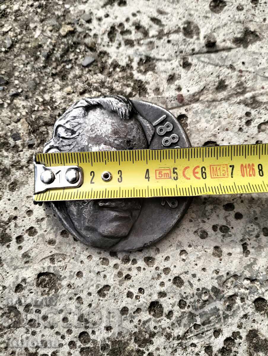 Auction  Plaque 100 Years from the Birth of Georgi Dimitrov