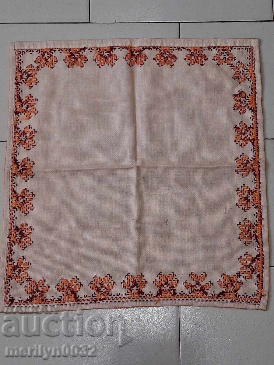 Delivery of Old embroidered check, tablecloth, milo, Bulgarian embroidery