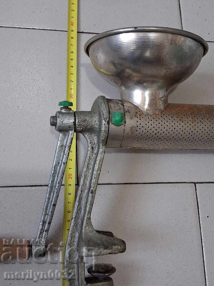 Mașină veche pentru măcinat roșii mașină de tocat suc de fructe - 6