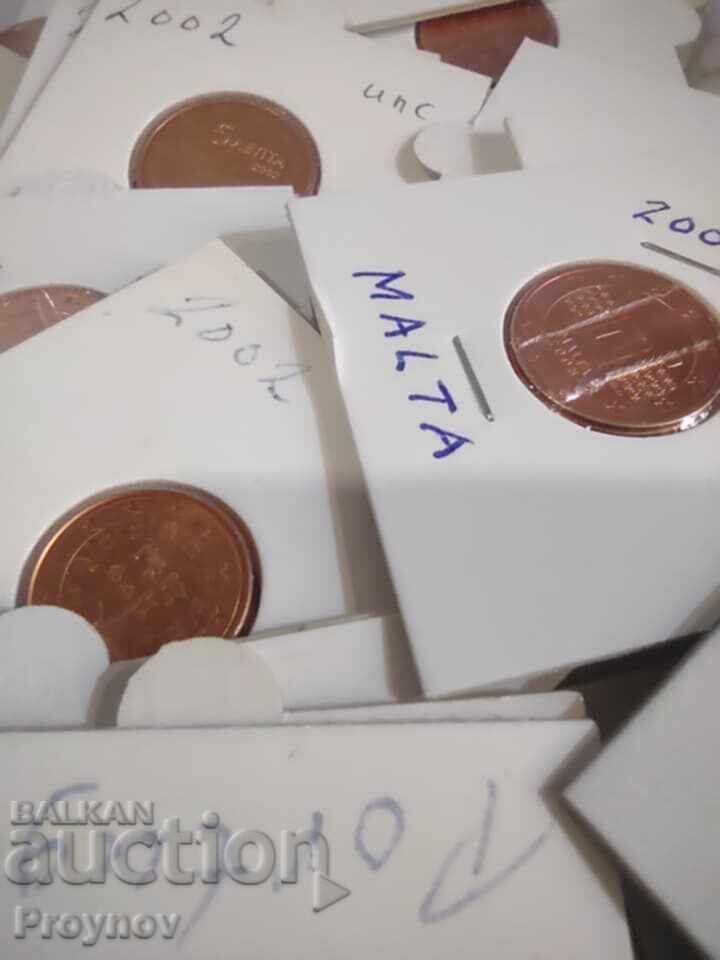 100 buc. Monede Euro - UNC - 5