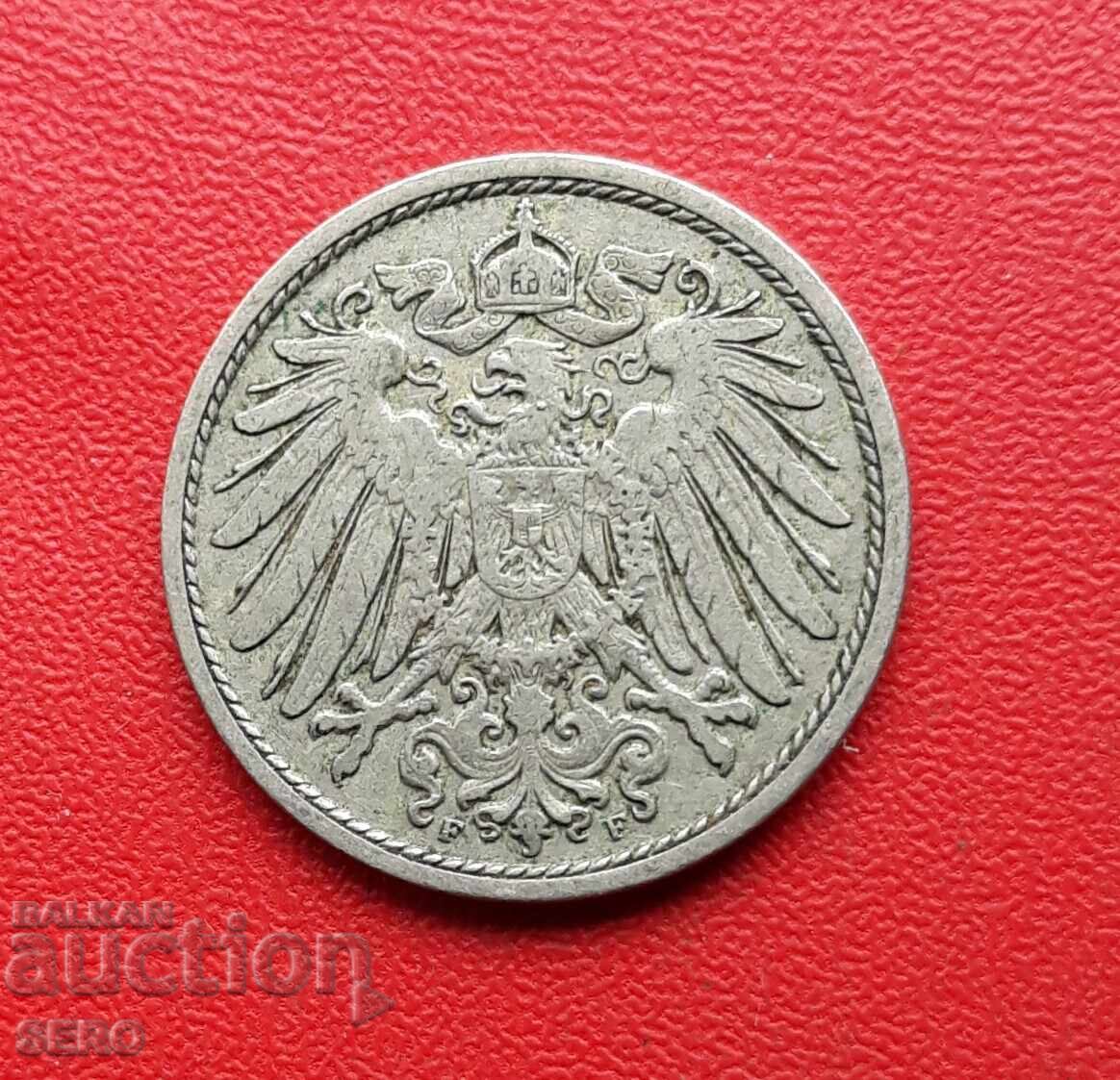 Γερμανία-10 Pfennig 1899 F-Stuttgart με τιμή 0.71 BGN | € 0.36 Γερμανία-10 Pfennig 1899 F-Stuttgart με τιμή 0.71 BGN | € 0.36