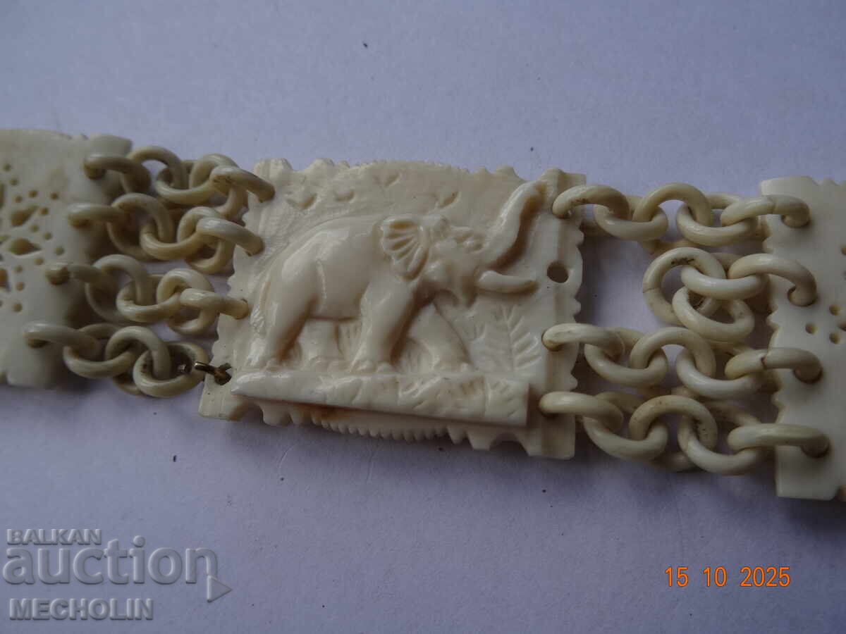 КОЛЕКЦИОНЕРСКА ИНТЕРЕСНА ГРИВНА СЛОН с цена 50.00 лв. | € 25.56