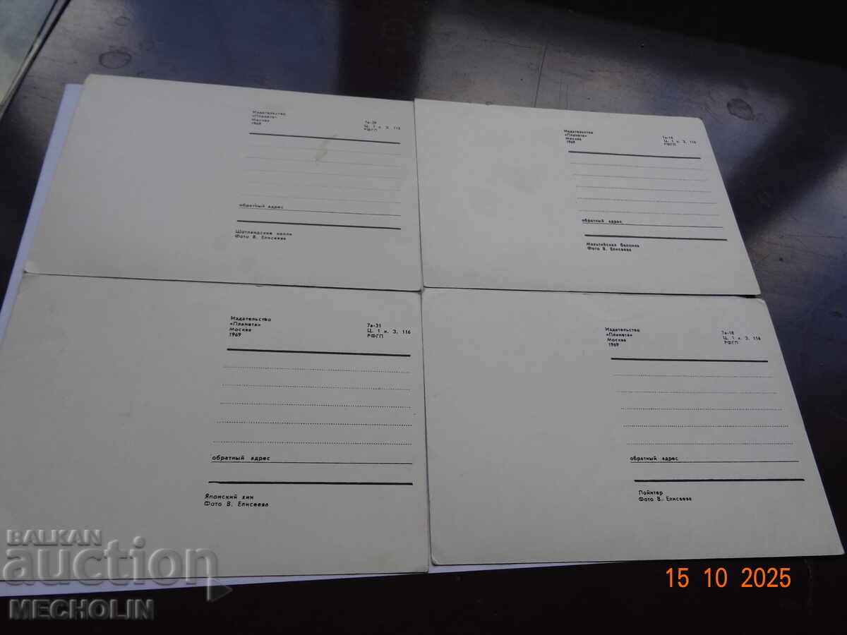 Delivery of Collector's Russian Cards from 1969 Dogs 2