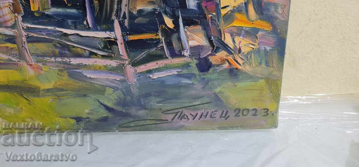 Tablou-MBP-HUD. ,,GEORGI PAUNOV"-,,PAUNEC"-2023 cu preț 499.99 BGN | € 255.64 Tablou-MBP-HUD. ,,GEORGI PAUNOV"-,,PAUNEC"-2023 cu preț 499.99 BGN | € 255.64