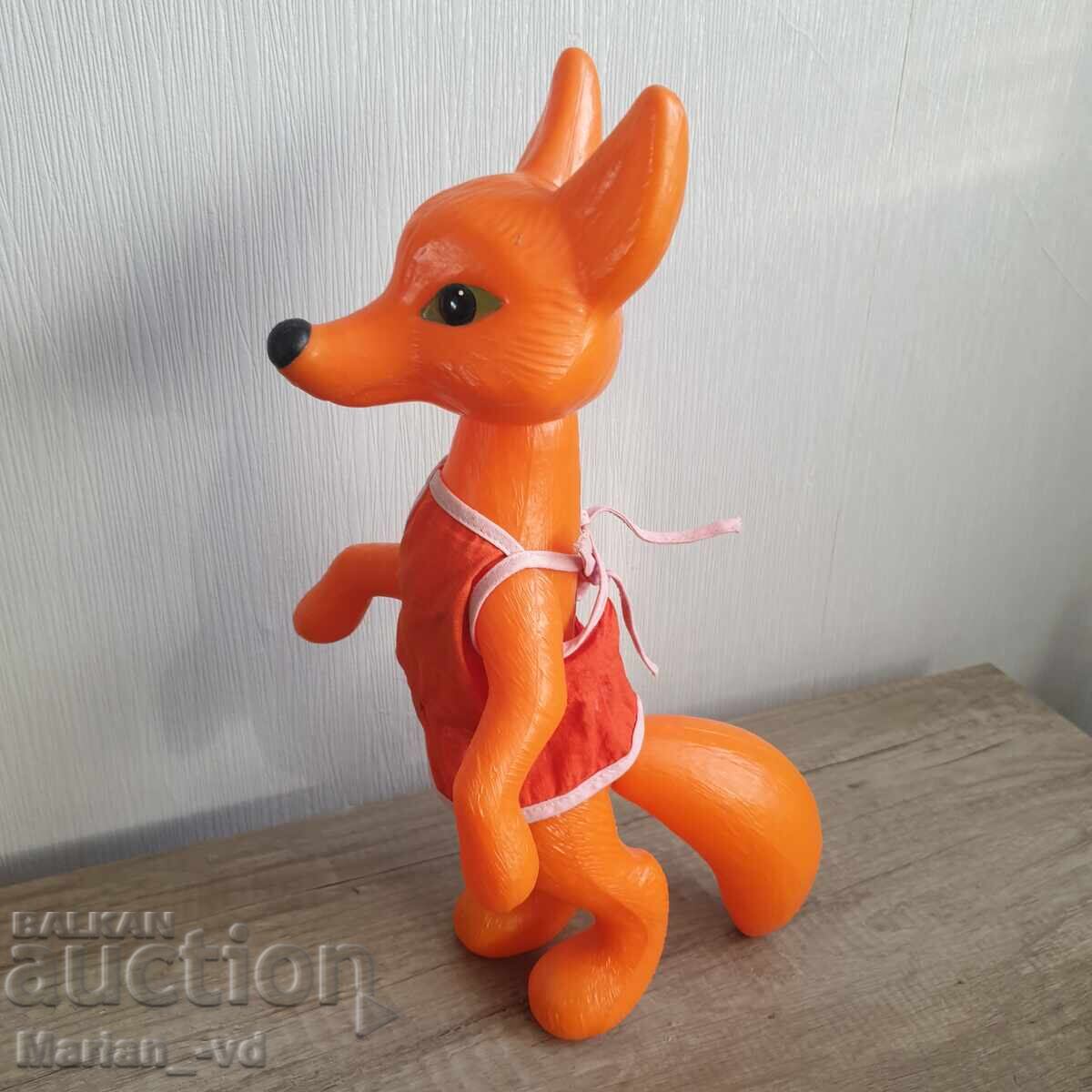 Δημοπρασία Παλιό μεγάλο πλαστικό παιχνίδι - αλεπού