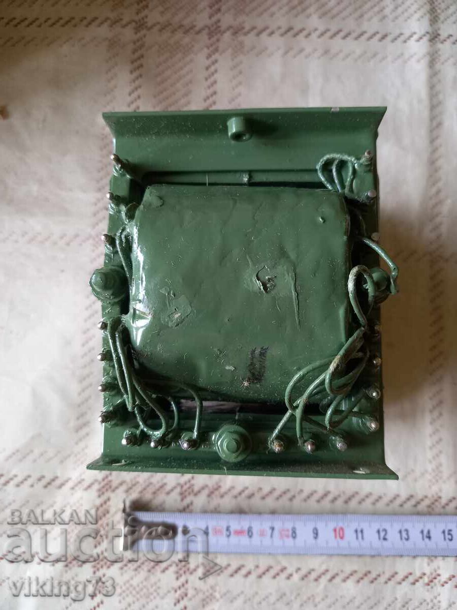 Delivery of Transformer, new, massive, 1986