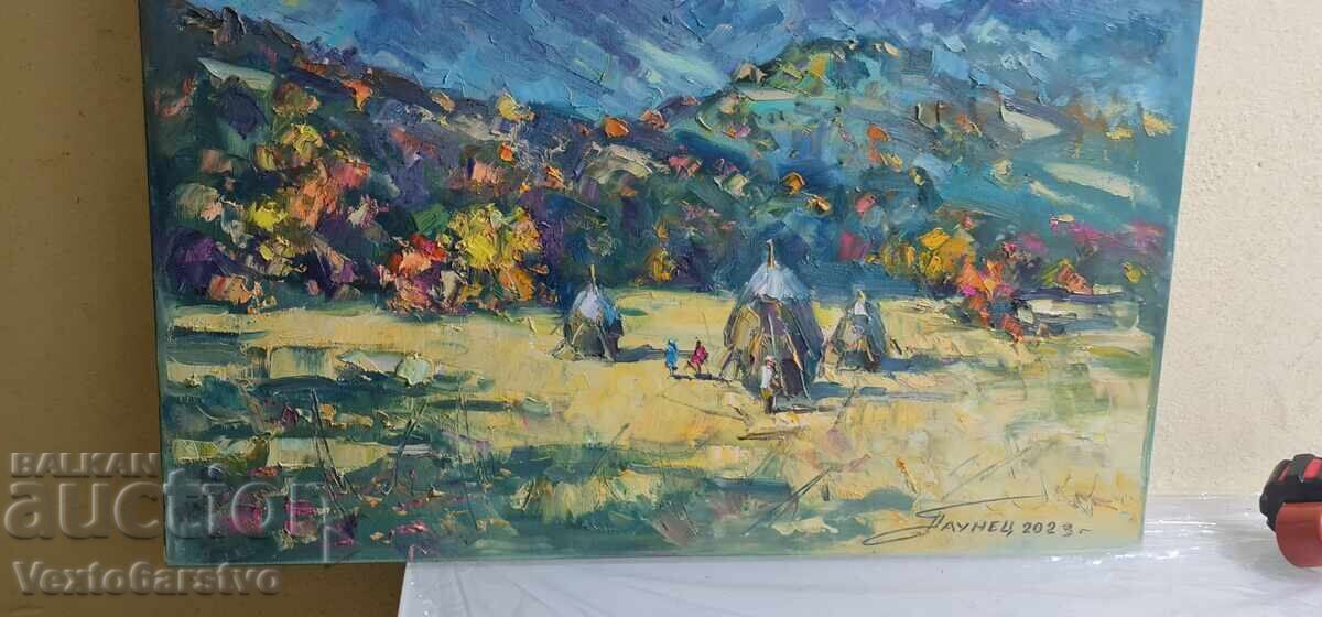 Painting - MBP - HUD. "GEORGI PAUNOV" - "PAUNETS" - 2023 with price 449.99 BGN | € 230.08