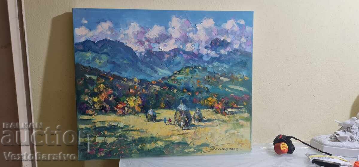 Painting - MBP - HUD. "GEORGI PAUNOV" - "PAUNETS" - 2023