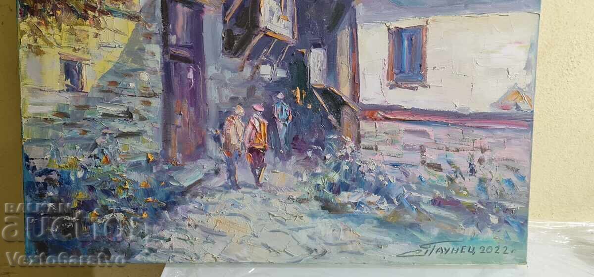 Painting-MBP-HUD. "GEORGI PAUNOV" - "PAUNETS" - 2022 with price 499.99 BGN | € 255.64