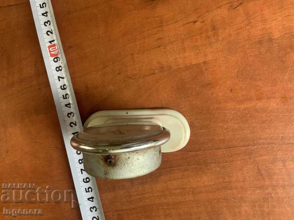 Mechanical Desk Clock "Slava" - USSR - 6