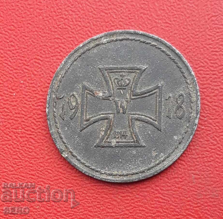 Γερμανία-Βάδη-Βυρτεμβέργη-Κύντσελσαου-10 πφένιγκ 1918 με τιμή 6.00 BGN | € 3.07 Γερμανία-Βάδη-Βυρτεμβέργη-Κύντσελσαου-10 πφένιγκ 1918 με τιμή 6.00 BGN | € 3.07