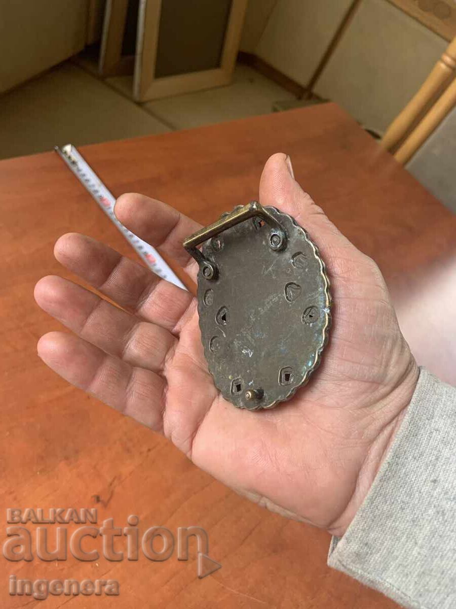 Livrarea TOKA CATARAMA METAL PIETRE ANTICE BRONZ ALAMĂ CENTURĂ