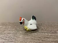 Αγαλματίδιο "Κότα", κότα με κοτοπουλάκια, ΛΦΖ