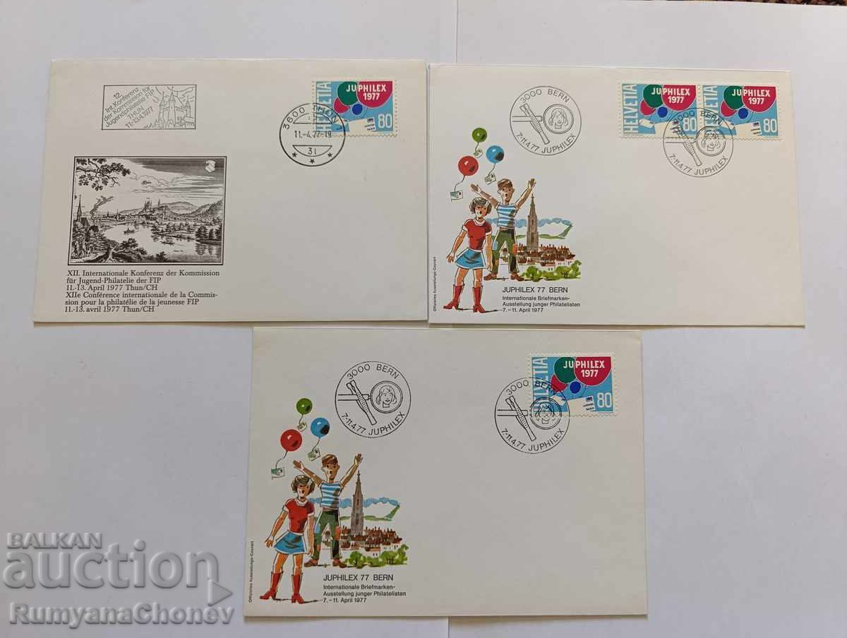 Juphilex Envelopes 1977
