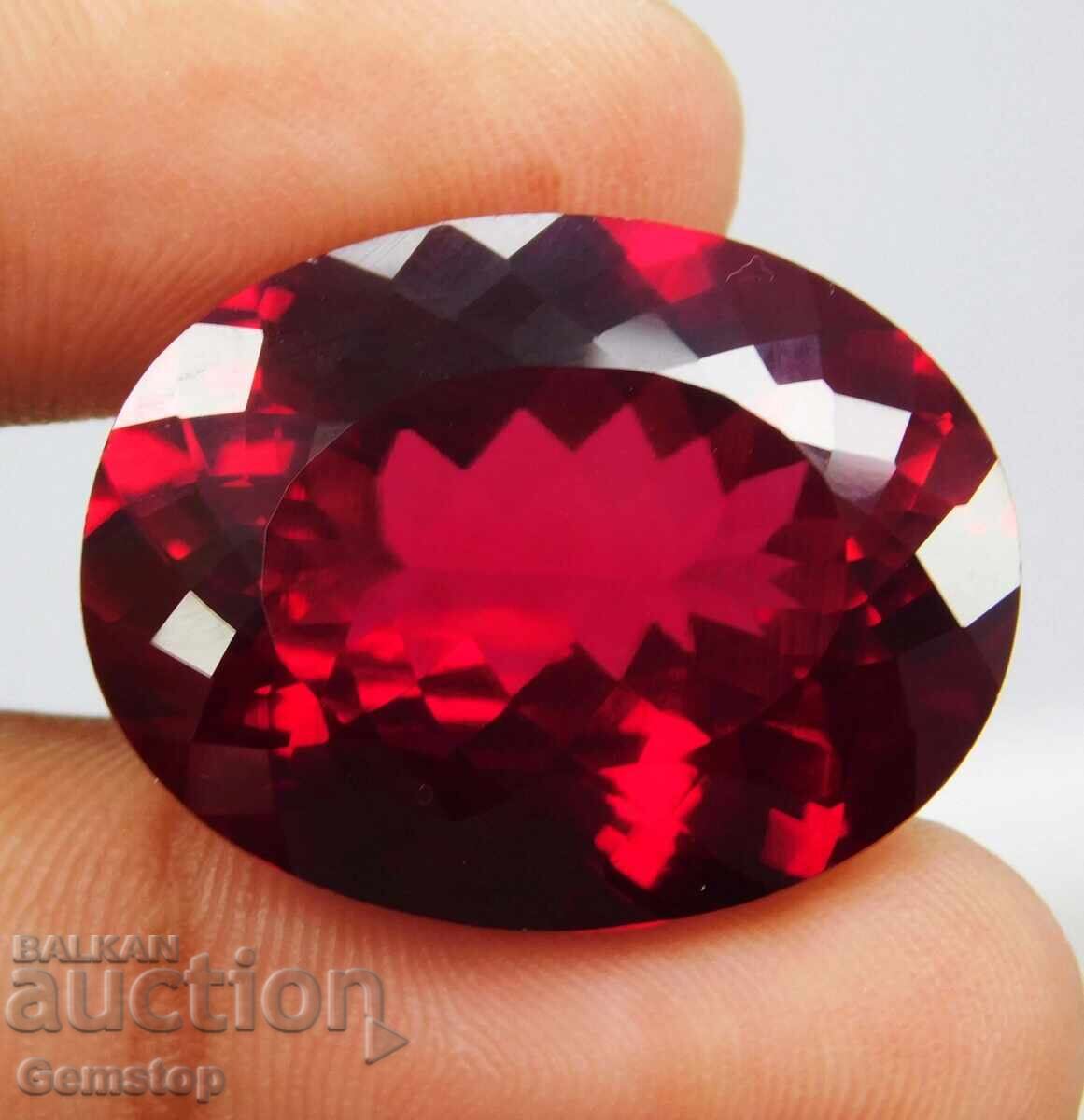 ΒΖΤ! 13.45 καρατίων φυσικό ρουμπίνι οβάλ πιστ. AGL από 1ο! με τιμή 21.00 BGN | € 10.74 ΒΖΤ! 13.45 καρατίων φυσικό ρουμπίνι οβάλ πιστ. AGL από 1ο! με τιμή 21.00 BGN | € 10.74