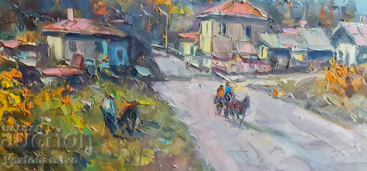 Auction  Painting - MBP - HUD. "GEORGI PAUNOV" - "PAUNETS" - 2019