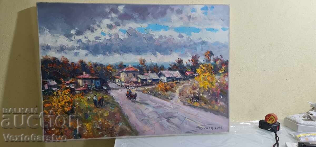 Painting - MBP - HUD. "GEORGI PAUNOV" - "PAUNETS" - 2019