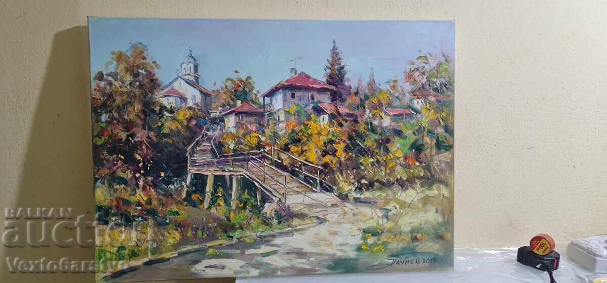 Painting - MBP - HUD. "GEORGI PAUNOV" - "PAUNETS" - 2019