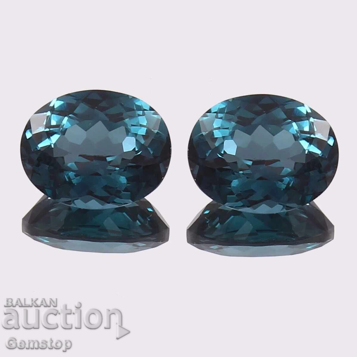 ΦΒΠ! 8.05 ct φυσικό τουρμαλίνη οβάλ ζεύγος πιστ. AGL από 1ο με τιμή 11.10 BGN | € 5.68 ΦΒΠ! 8.05 ct φυσικό τουρμαλίνη οβάλ ζεύγος πιστ. AGL από 1ο με τιμή 11.10 BGN | € 5.68