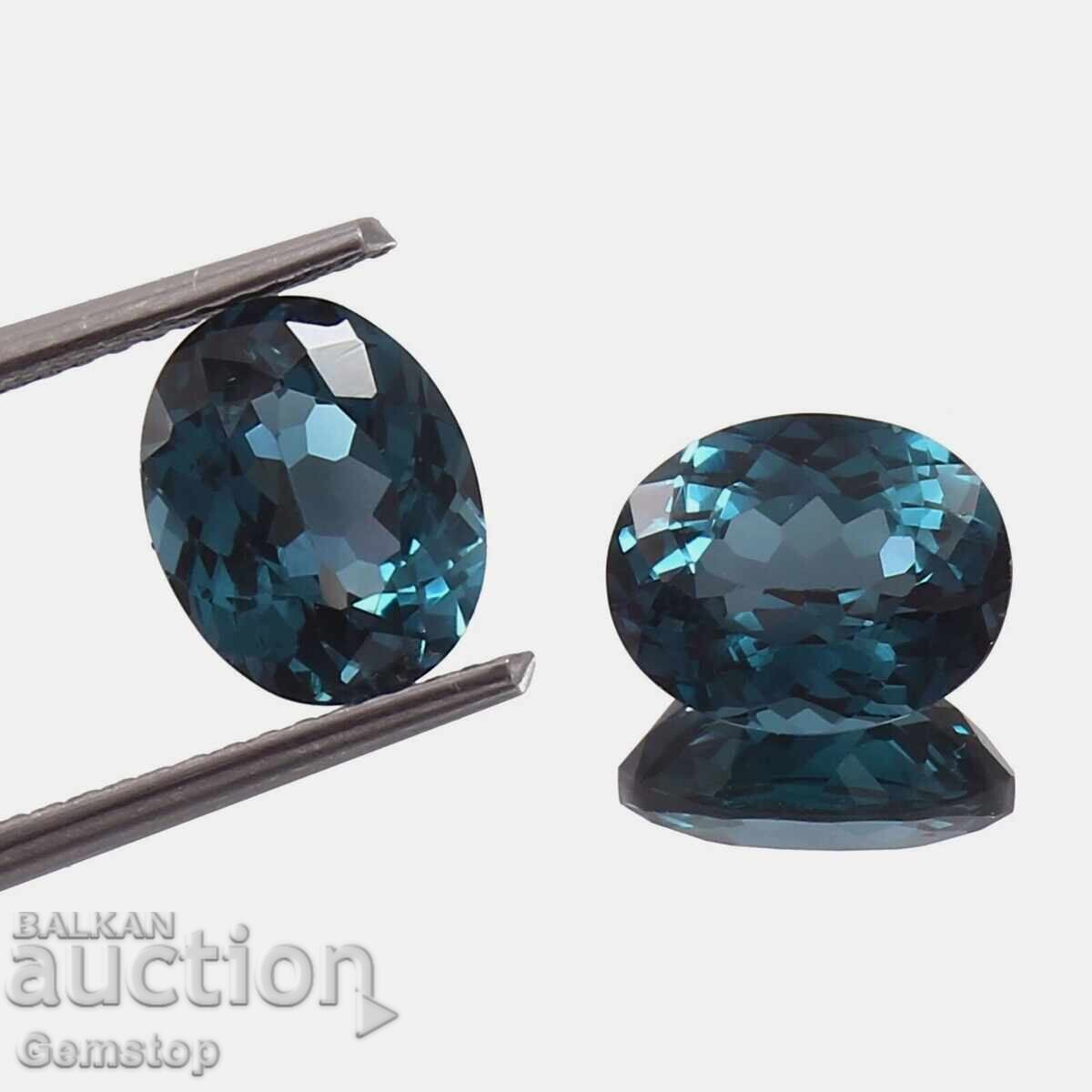 Δημοπρασία ΦΒΠ! 8.05 ct φυσικό τουρμαλίνη οβάλ ζεύγος πιστ. AGL από 1ο Δημοπρασία ΦΒΠ! 8.05 ct φυσικό τουρμαλίνη οβάλ ζεύγος πιστ. AGL από 1ο