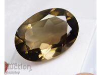 ΦΥΣΙΚΟΣ! 11.20 ct καπνιστός χαλαζίας αχλάδι πιστοποιημένο AGL από 1 ct