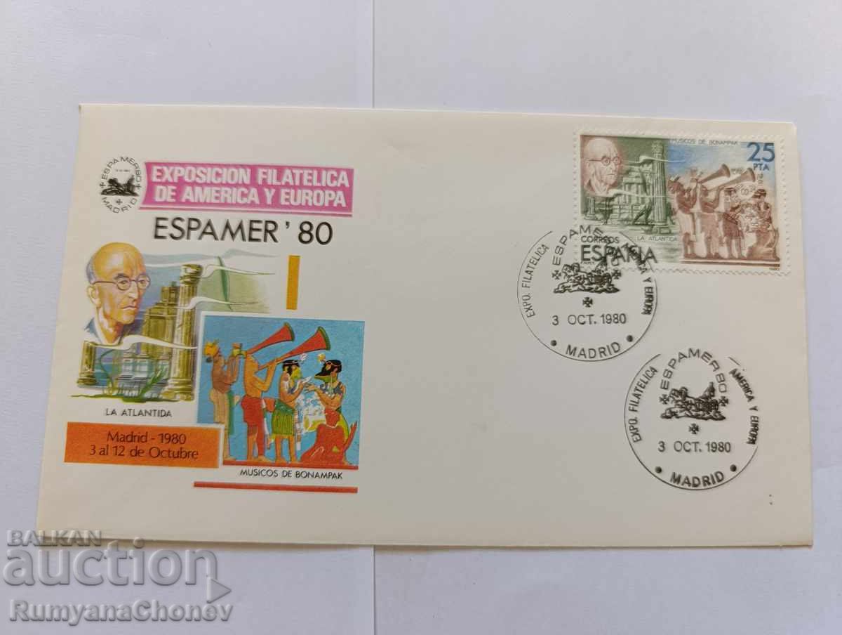 Envelope Spain 1980