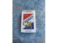 Παλιό κουτί τσιγάρων Country