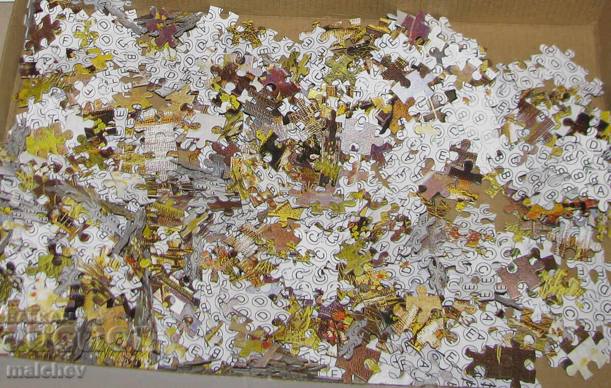 Puzzle Cottage Country Mansion, 1000 pieces, 50/75 cm, excellent - 5 Puzzle Cottage Country Mansion, 1000 pieces, 50/75 cm, excellent - 5