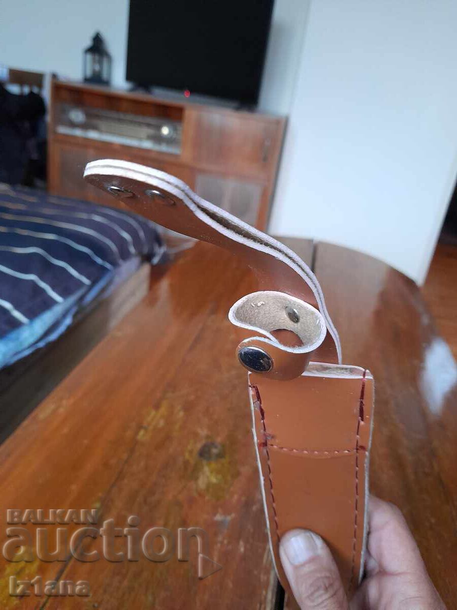 Παλιά δερμάτινη θήκη μαχαιριού - 7