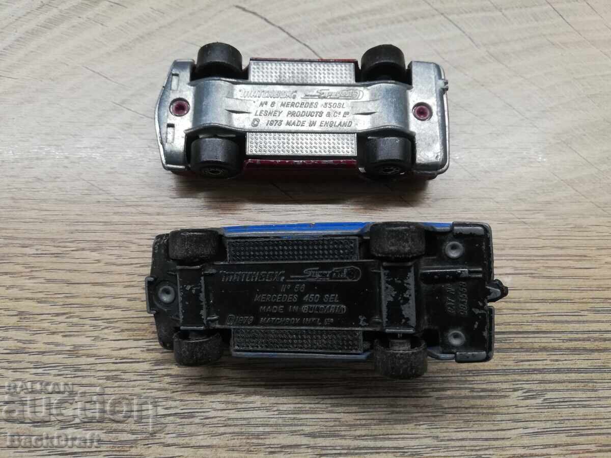 Cărucior Mercedes/Mercedes 450 SEL/ 350 SL - BG Matchbox, Lesney - 7