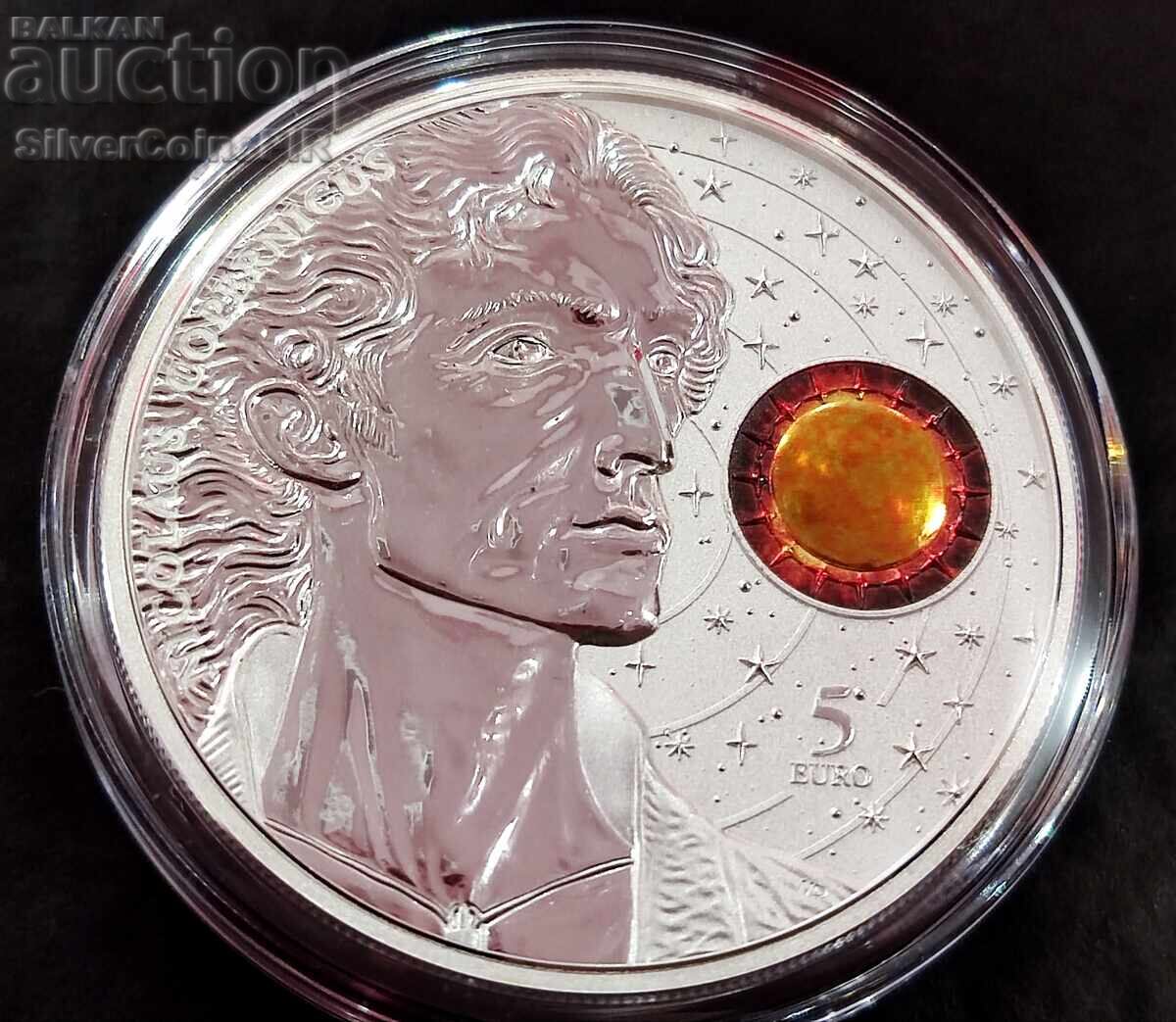 Delivery of Silver 1 oz Nicolaus Copernicus 2023 Malta Germania Mint Delivery of Silver 1 oz Nicolaus Copernicus 2023 Malta Germania Mint