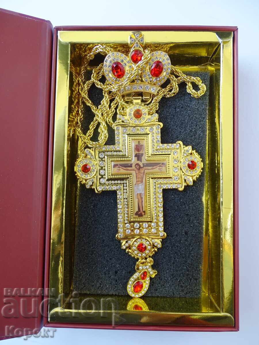 Νέος Ορθόδοξος επιθωρακικός ιερατικός σταυρός 11