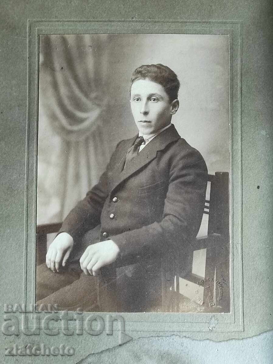 Φωτογραφία χαρτόνι Βασίλειο Βουλγαρίας - γραμματέας BKMΣ με τιμή 70.00 BGN | € 35.79