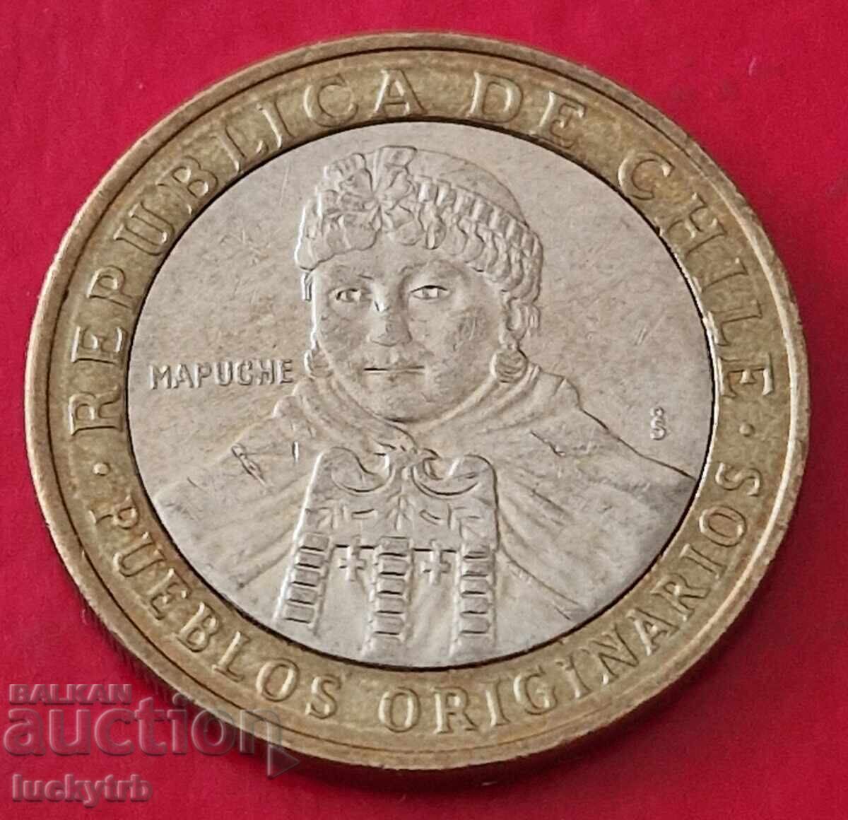 100 песос 2016 - Чили с цена 1.20 лв. | € 0.61 100 песос 2016 - Чили с цена 1.20 лв. | € 0.61