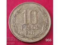 10 Pesos 2011 - Chile