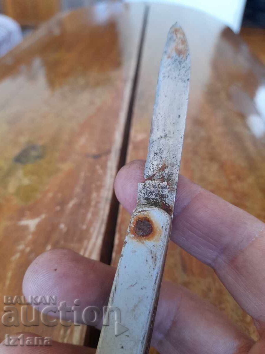 Livrarea Cuțit de buzunar vechi, lamă, lamă Livrarea Cuțit de buzunar vechi, lamă, lamă