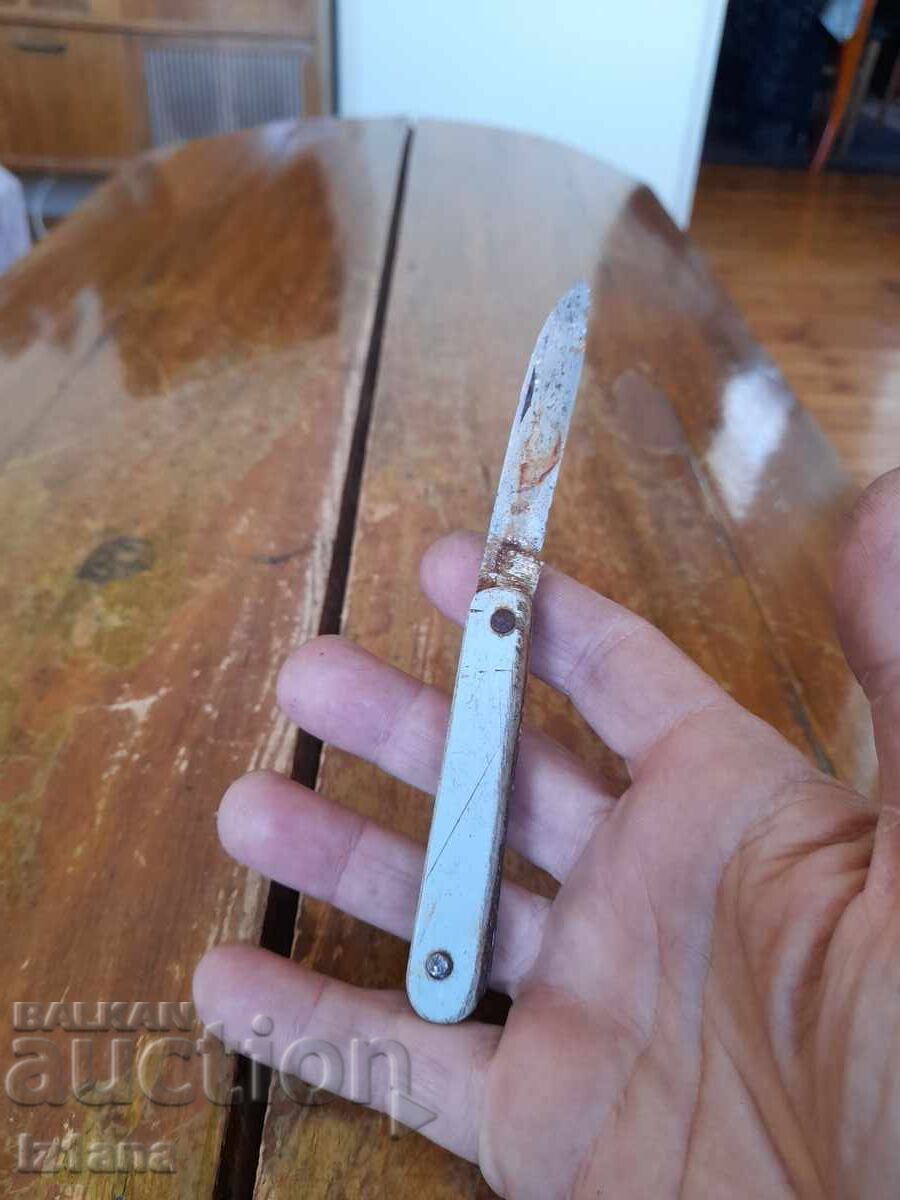 Cuțit de buzunar vechi, lamă, lamă - 6 Cuțit de buzunar vechi, lamă, lamă - 6