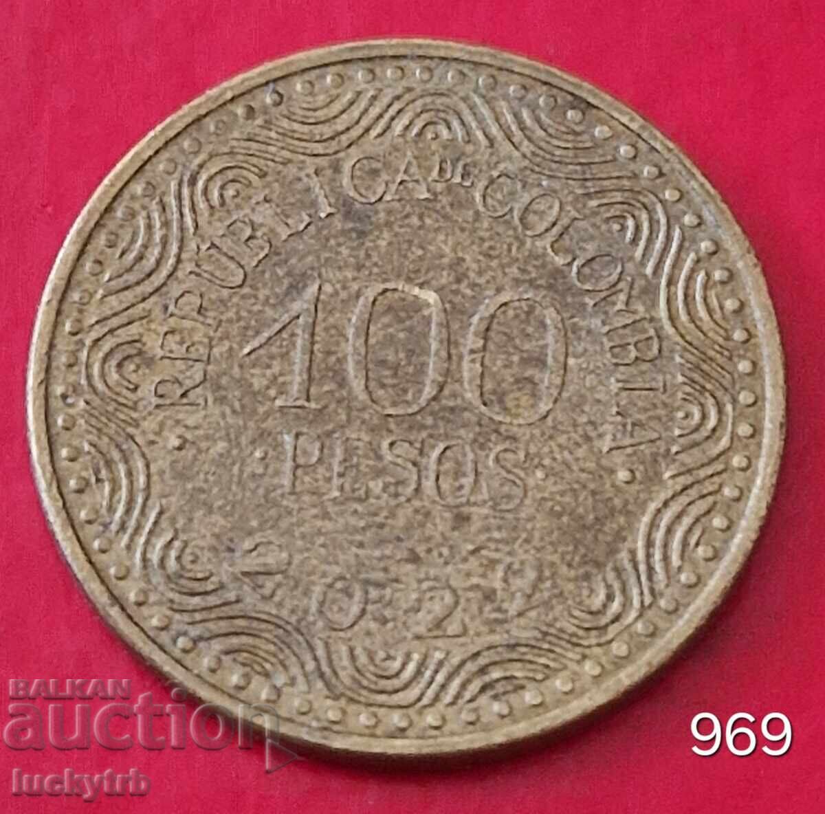 100 πέσος 2022 - Κολομβία