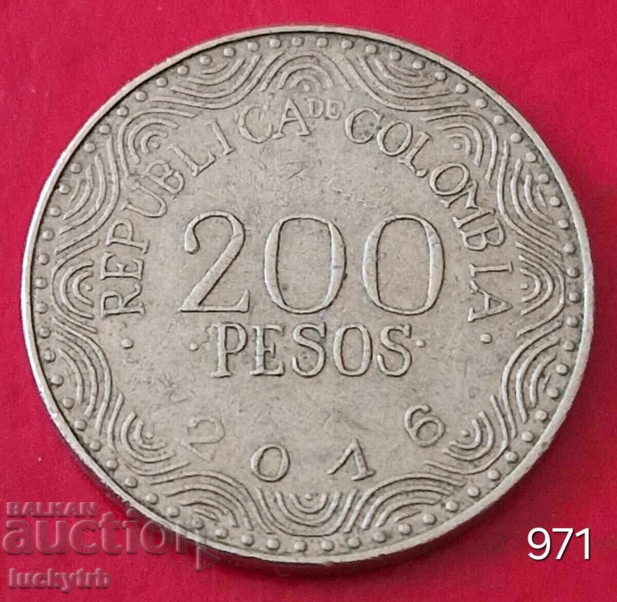 200 pesos 2016 - Colombia 200 pesos 2016 - Colombia