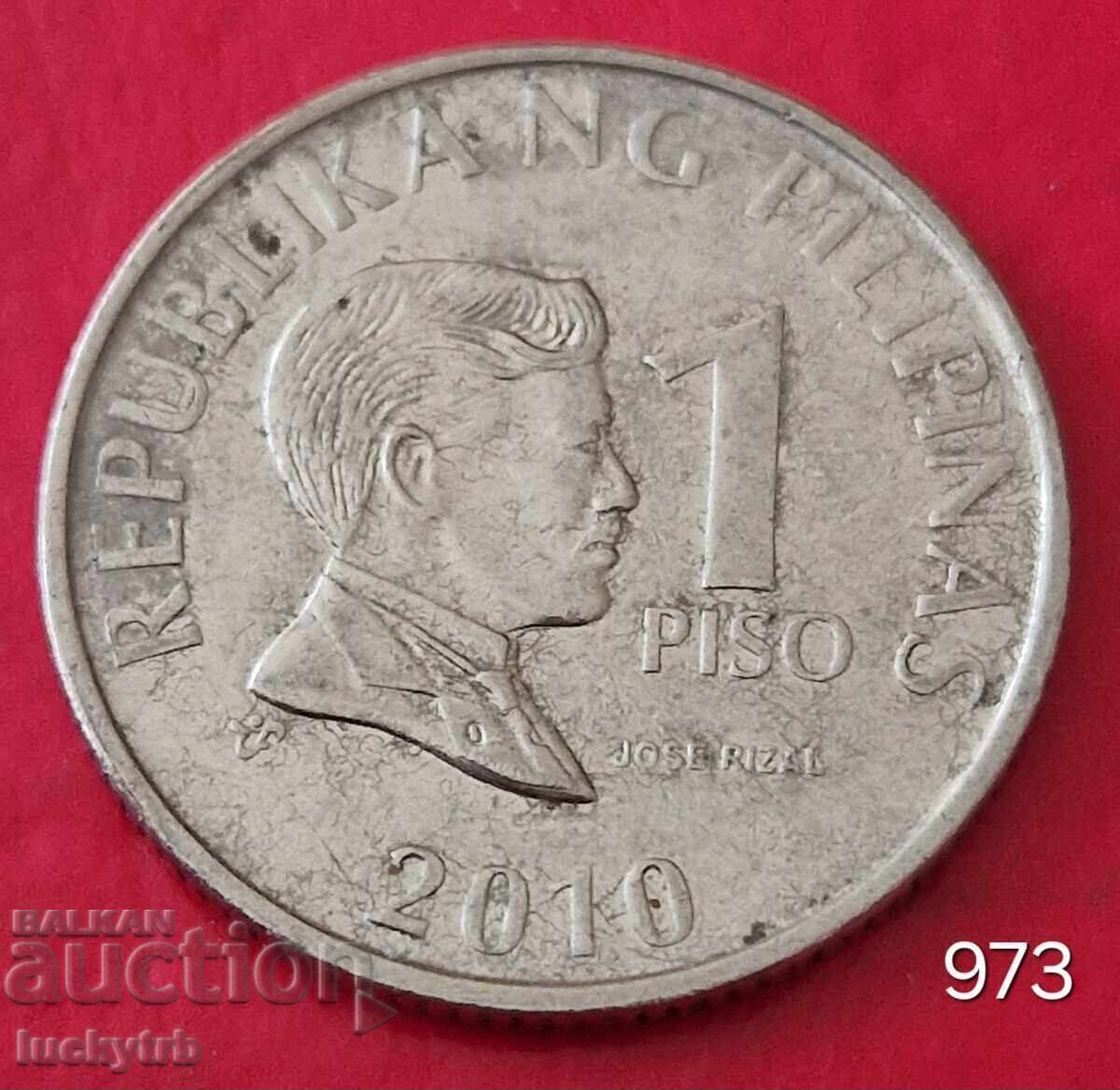 1 peso 2010 - Filipine