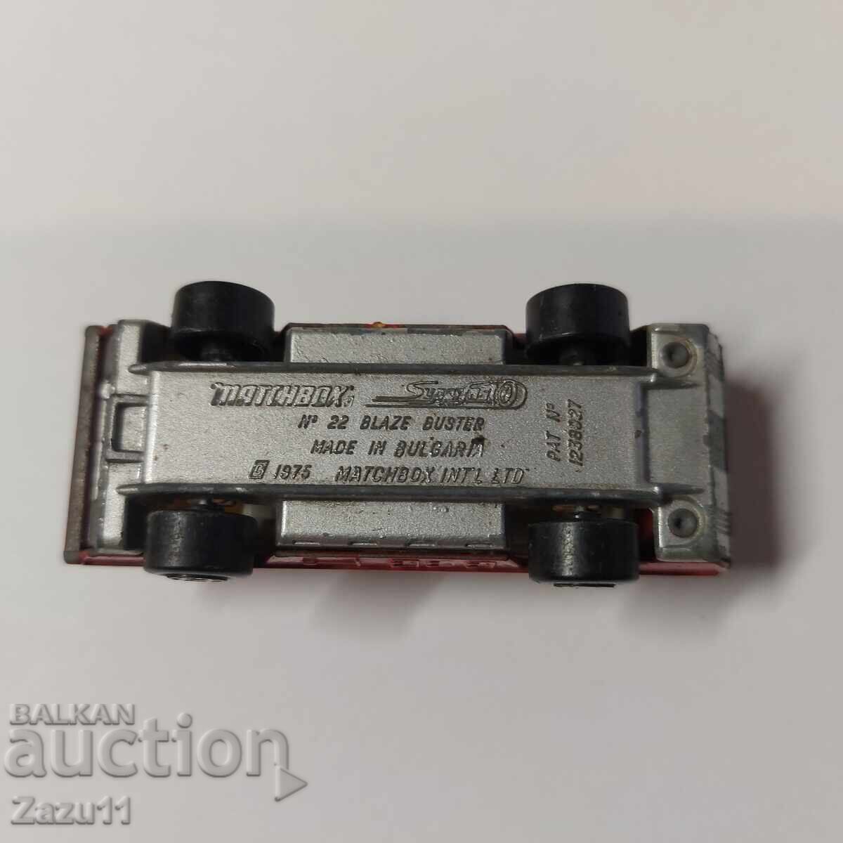 Ματσμπόξ Blaze Buster Matchbox Bulgaria - 7 Ματσμπόξ Blaze Buster Matchbox Bulgaria - 7