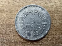 Γαλλία - 5 φράγκα (1946)