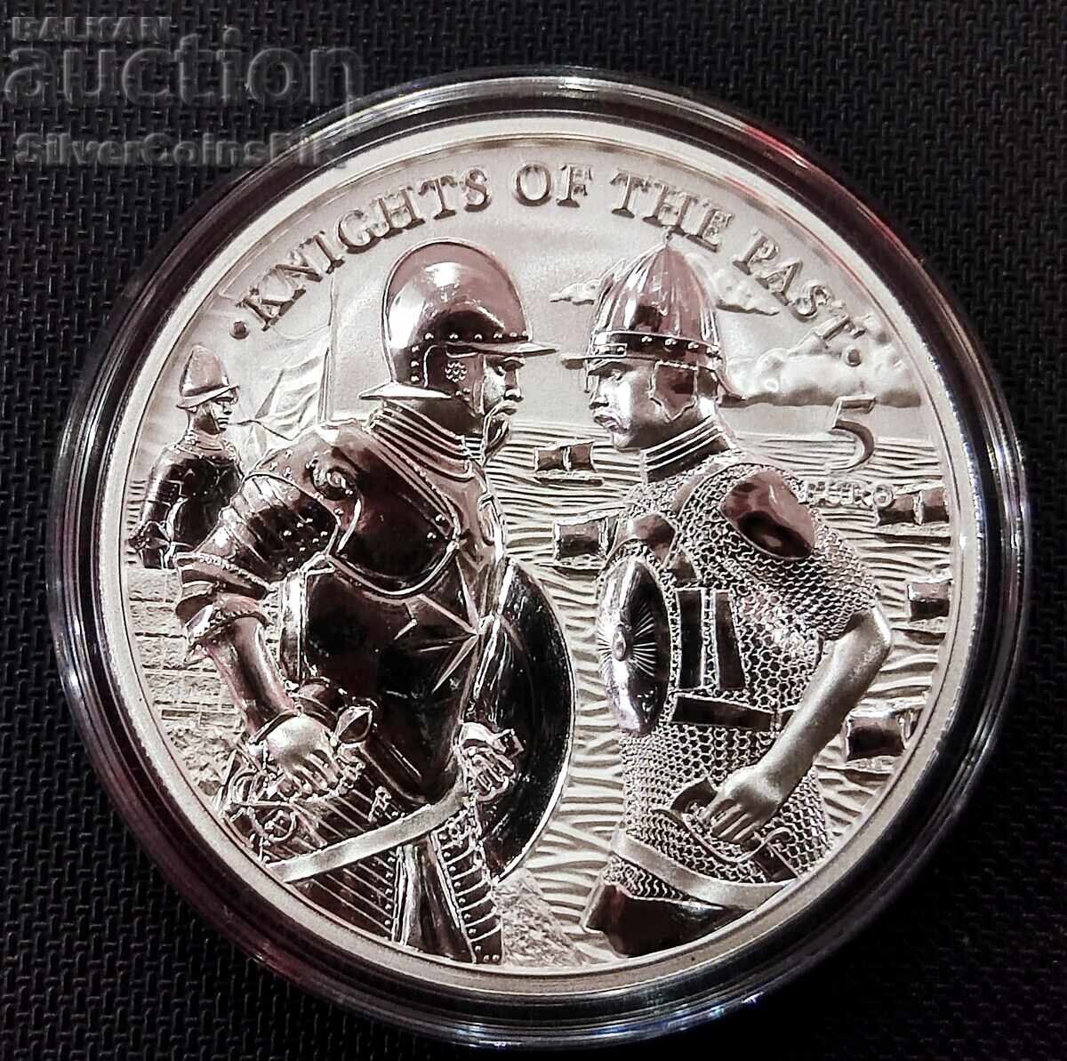 Silver 1 oz Knights of the Near Past 2022 Malta Silver 1 oz Knights of the Near Past 2022 Malta