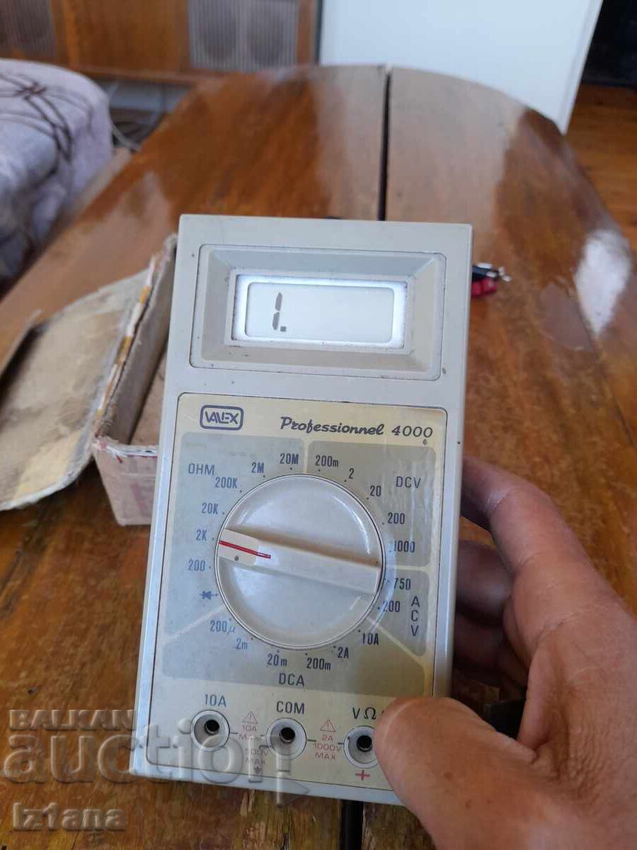 Multimetru Valex Professionnel 4000, Nou - 6