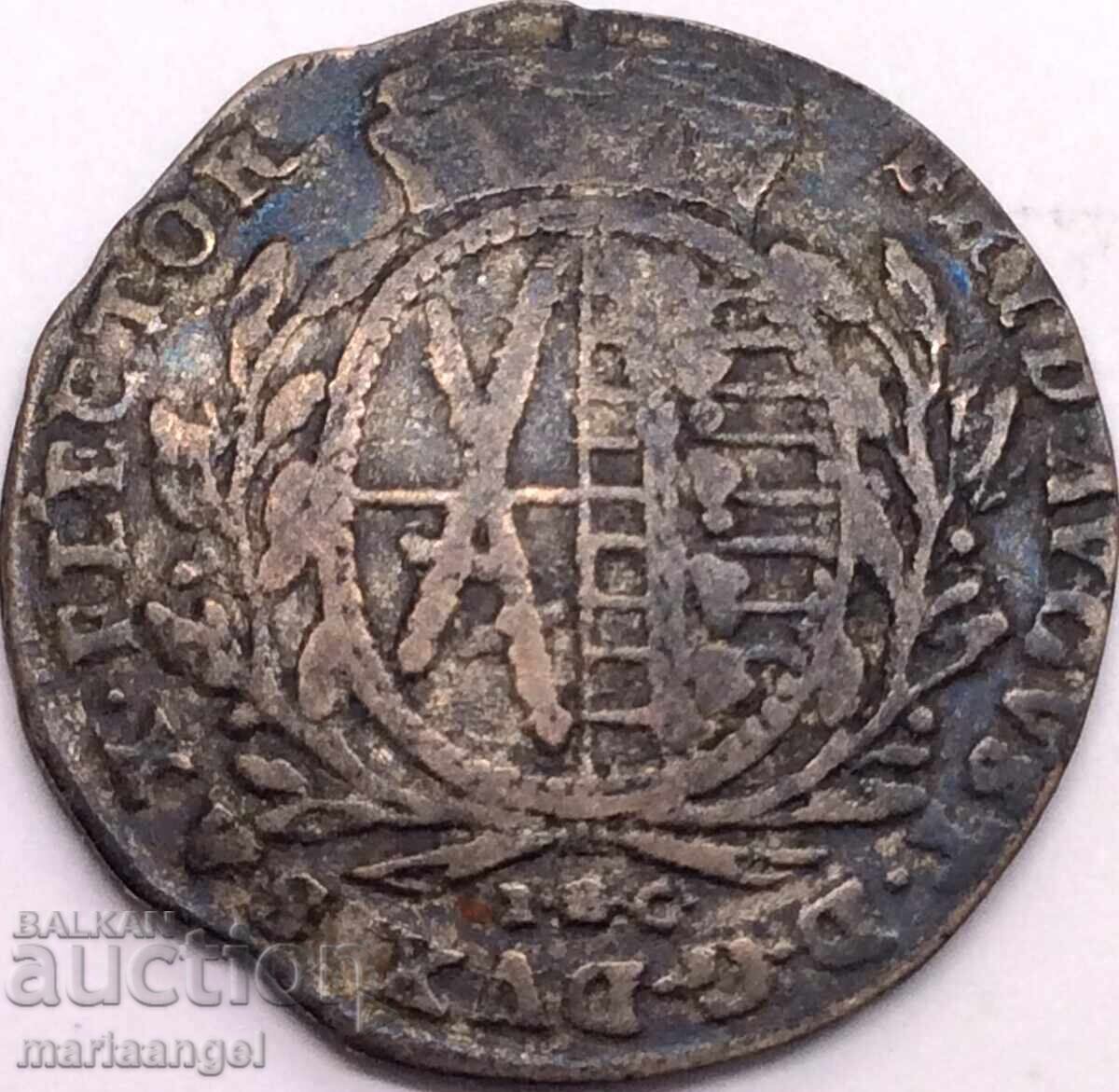 Saxony 1/12 thaler 1801 Friedrich August silver - quite rare - 6